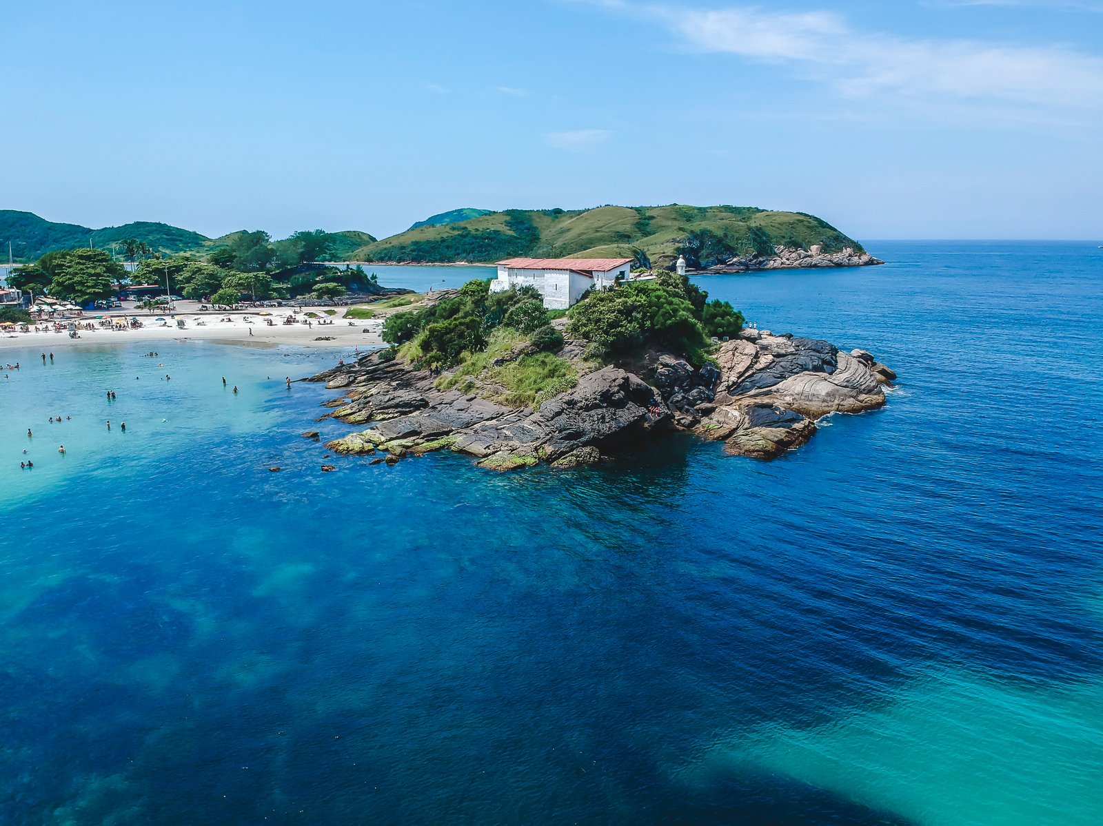 Forte de São Mateus na Praia do Forte em Cabo Frio